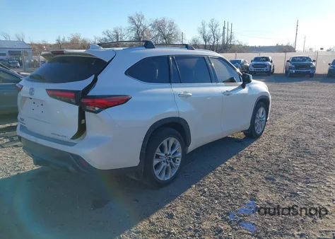 2021 Toyota Highlander Limited z USA, uszkodzony, nr VIN 5TDDZRBH5MS133869